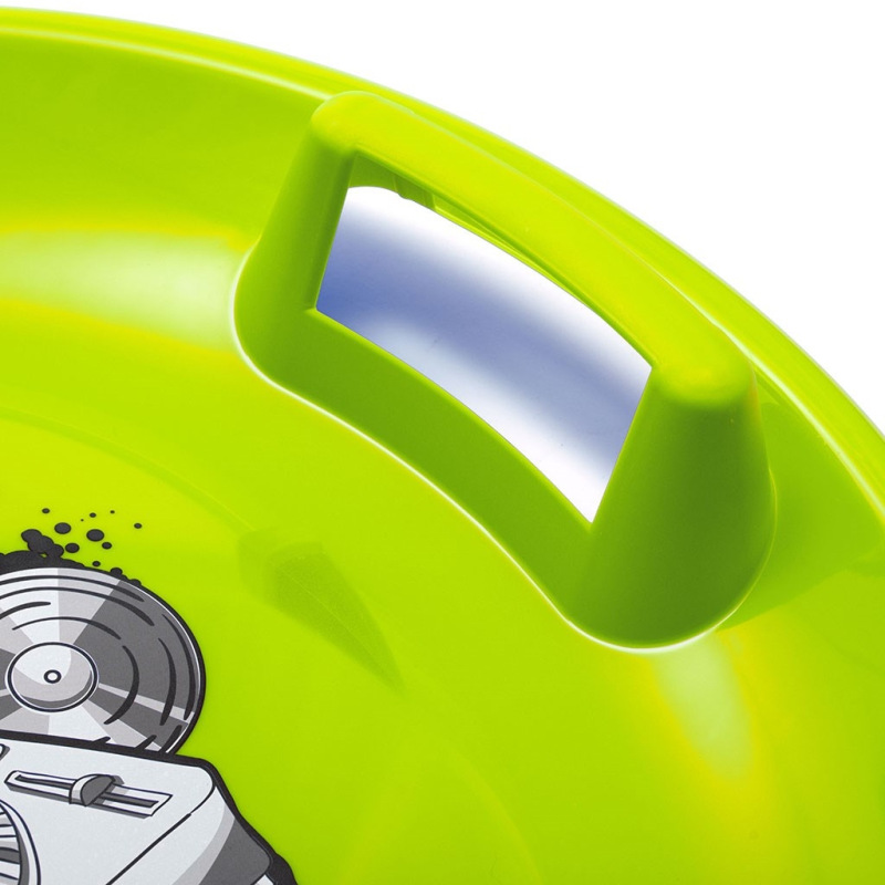 Sánkovací tanier Baby Mix 60 cm MUSIC zelený 3