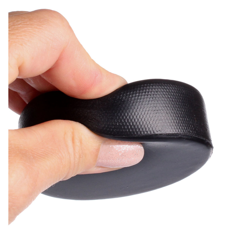 Foam Puck mäkký hokejový puk čierna 1