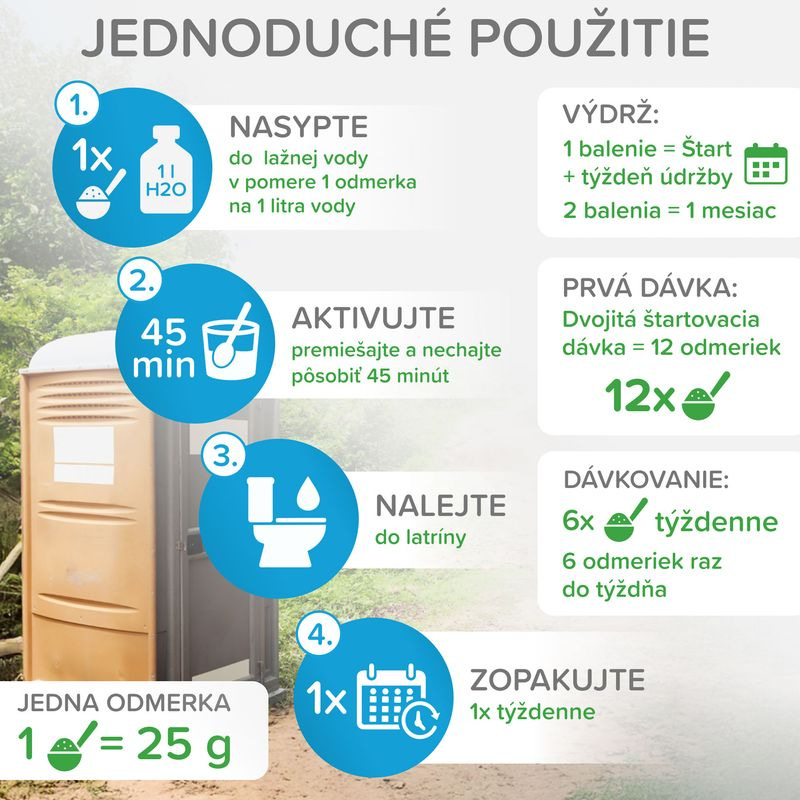 Aktivátor Mr.Bacteria No.6, do latríny, 500 g 4