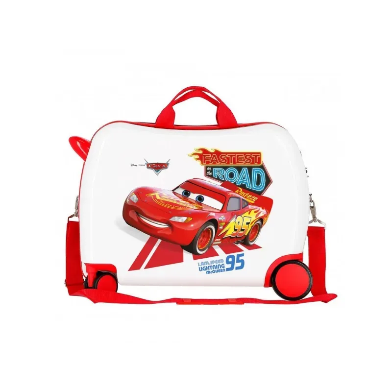 Detský cestovný kufor na kolieskach / odrážadlo DISNEY CARS Good Mood, 34L, 4649863 3