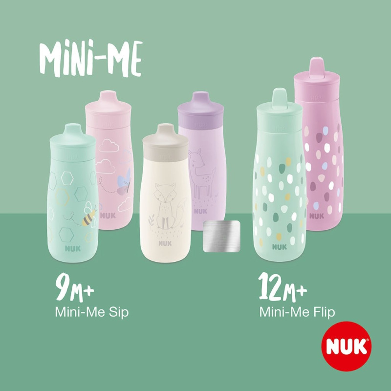 Detská fľaša NUK Mini-Me Flip 450 ml (12+ m.) pink 4
