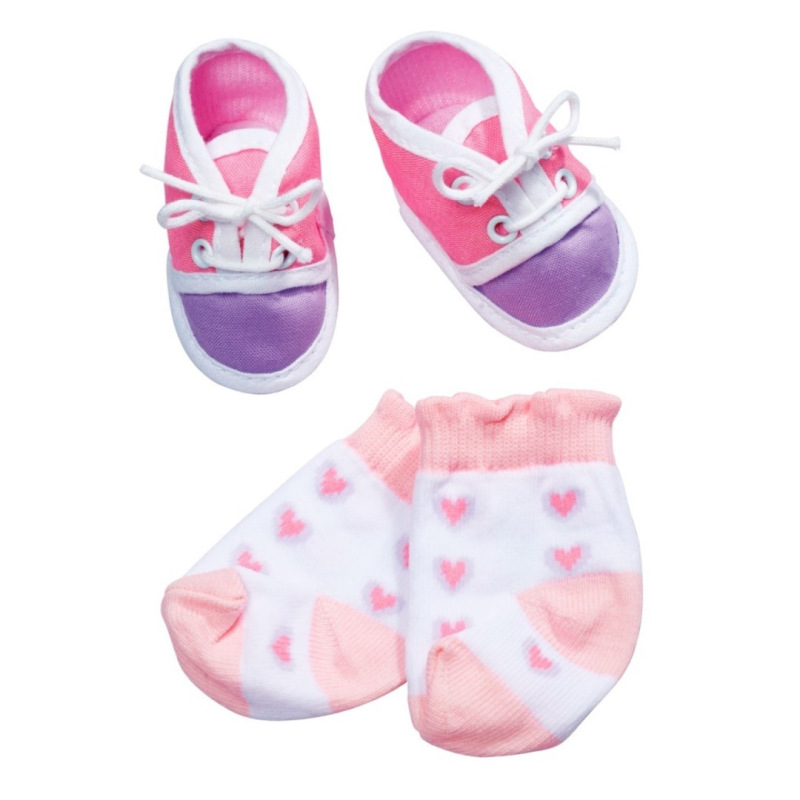 Ponožky a topánočky na bábiku 38-43cm 1