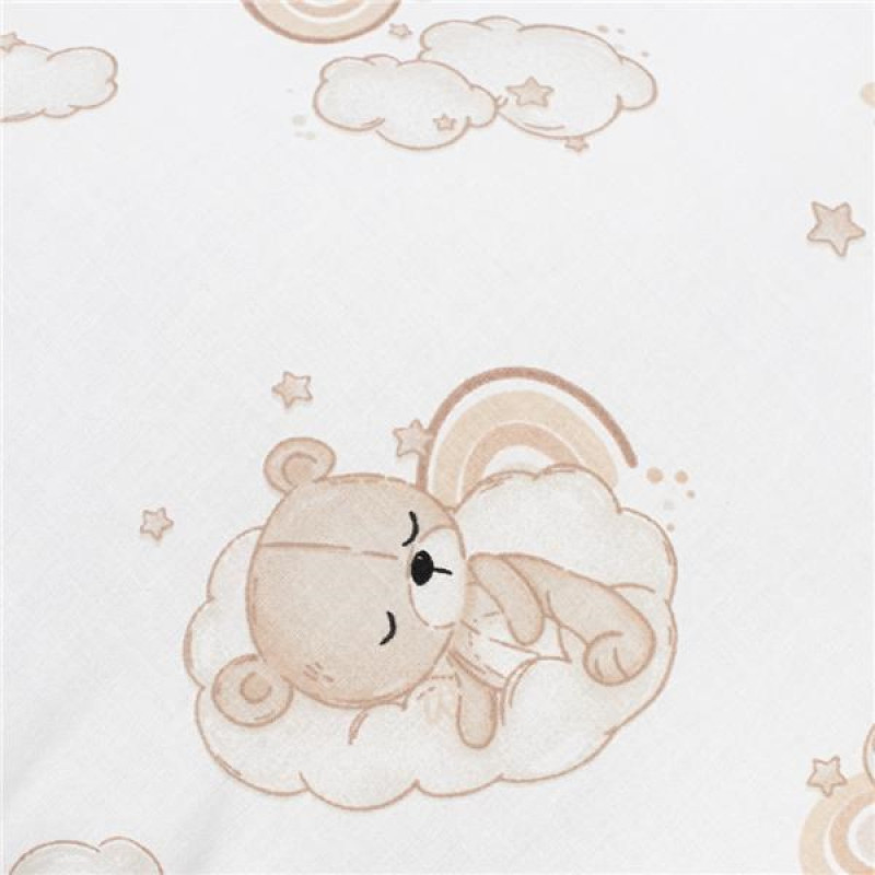 Ochranný mantinel do postieľky vrkoč New Baby Medvedíky 4