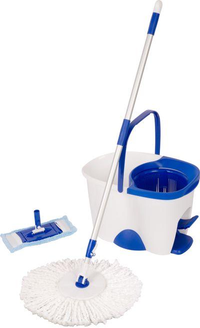 Súprava upratovacia Neco TORNADO Spin Mop, rotačný mop na podlahy + vedro 18 lit., Microfibre, PP, A