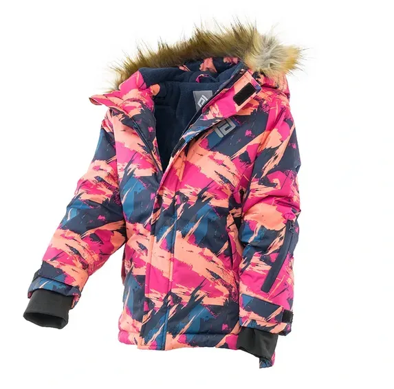 Zimná lyžiarska bunda pre dievčatá, Pidilidi, PD1135, dievča, veľ. 146