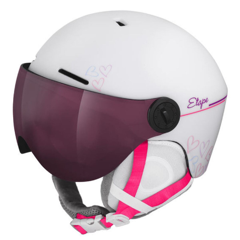 Speedy PRO detská lyžiarska prilba biela mat