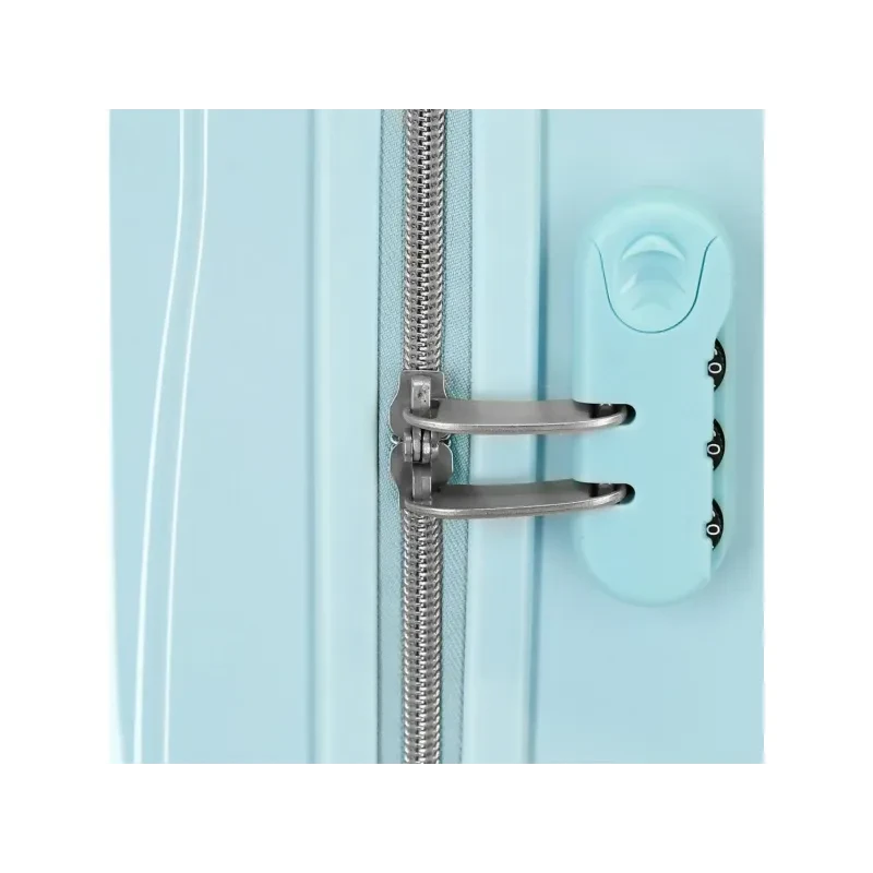 Luxusný detský ABS cestovný kufor DISNEY FROZEN Frosted Light, 55x38x20cm, 34L, 2431721 6