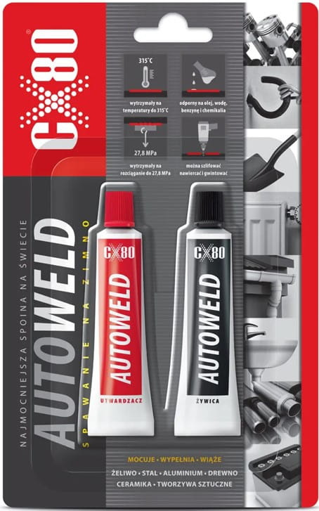 AUTOWELD - prípravok na zváranie za studena 2 x 27 g, do 315°C