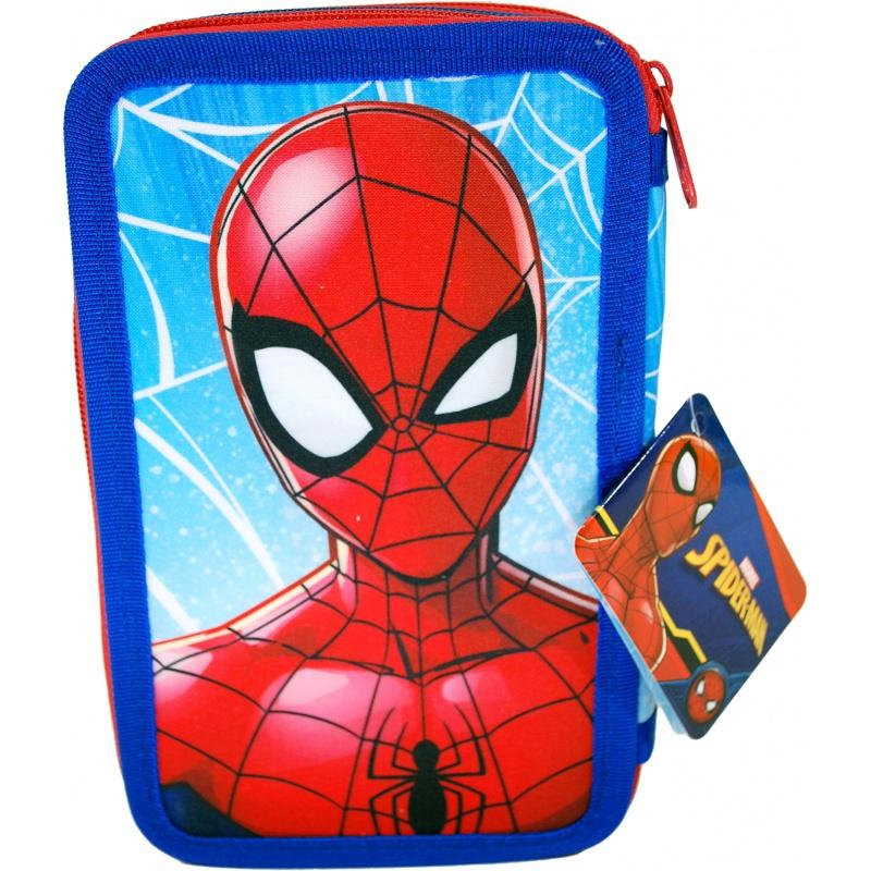 Trojposchodový peračník s náplňou SPIDERMAN, SP30008