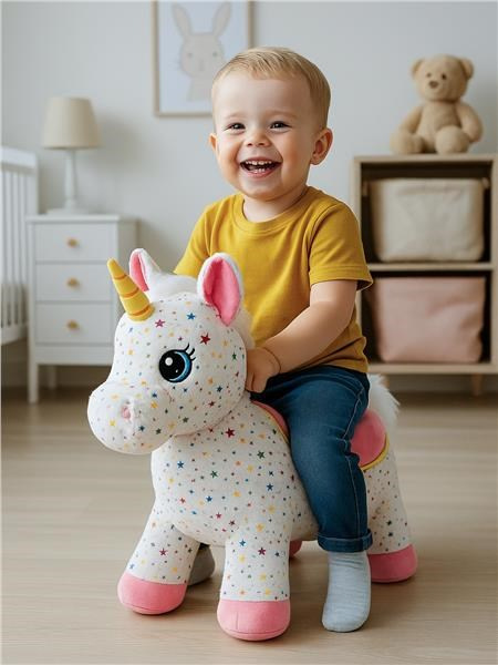 Plyšový skákací jednorožec so zvukom PlayTo 5