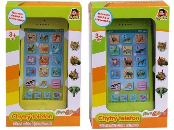 Náučný telefón hovoriaci česky 3