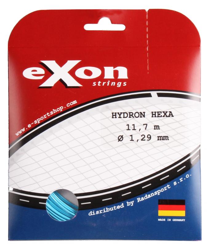 Exon Hydron Hexa tenisový výplet 11,7 m, 1,29mm, modrá
