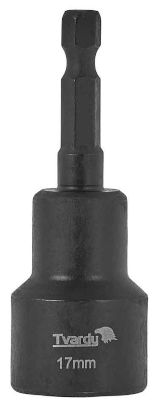 Adaptér úderový 1/4" 6 hran magnetický 17 x 48 mm, TVARDY 1