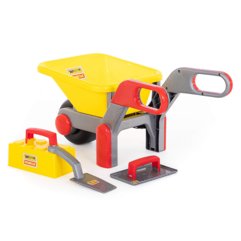 Stavebný fúrik s náradím 2