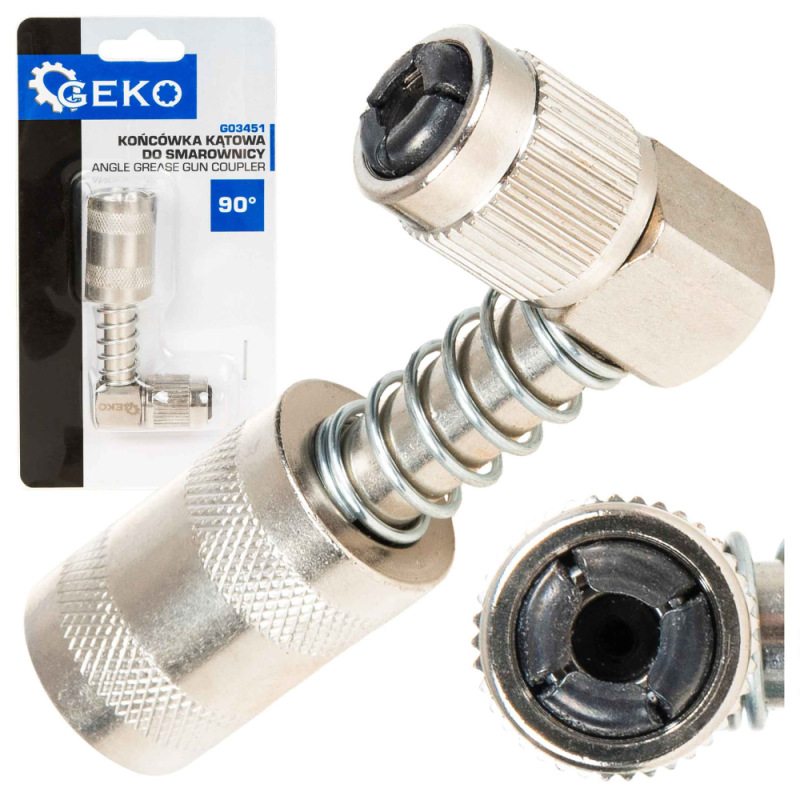 Koncovka mazacej pištole 90° 1/8", GEKO