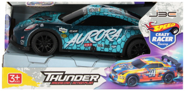 Pretekárske auto so svetlom a zvukom 4