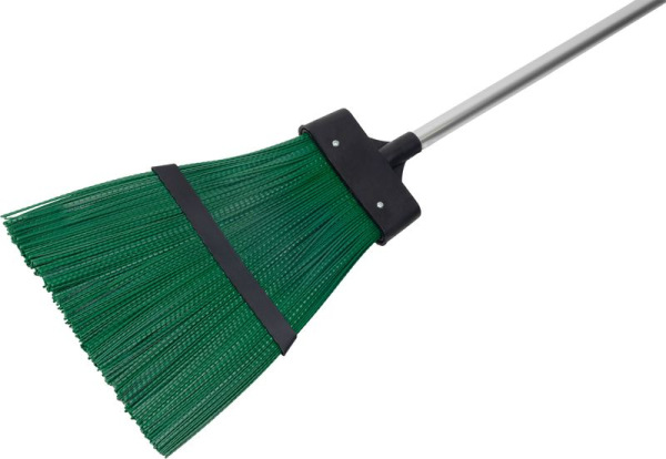 Metla MagicHome LS9241, PlasticSweeper, Green, Alu násada teleskopická, násada 63-96cm 26x40 cm 1
