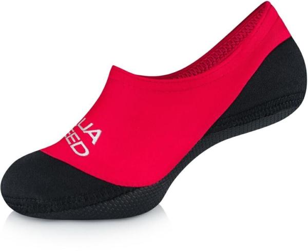 Aqua-Speed Neo detské neoprénové ponožky červená, veľ. 26/27