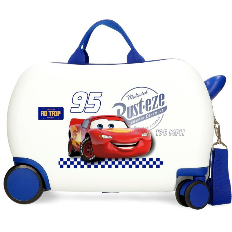 JOUMMA BAGS Detský cestovný kufor / odrážadlo DISNEY CARS Trip, 25L, 2021042