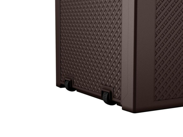 Box Keter EMILY 277 L, úložný, hnedý 2