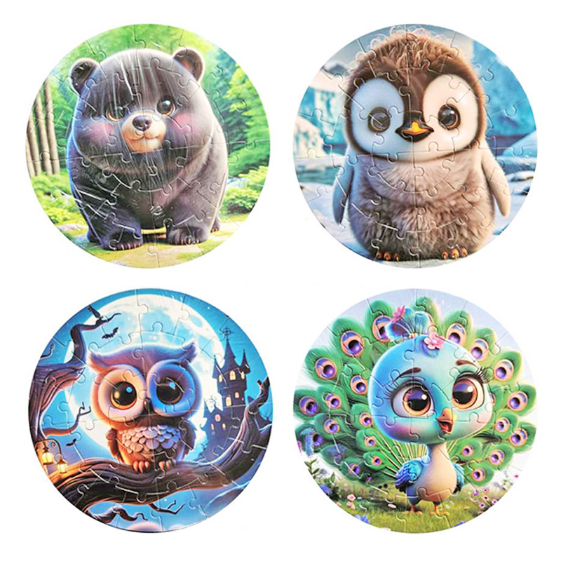 Magnetické puzzle zvieratko