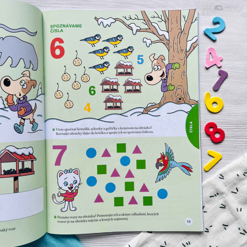 Micka a Maxík idú do školy Zima 1