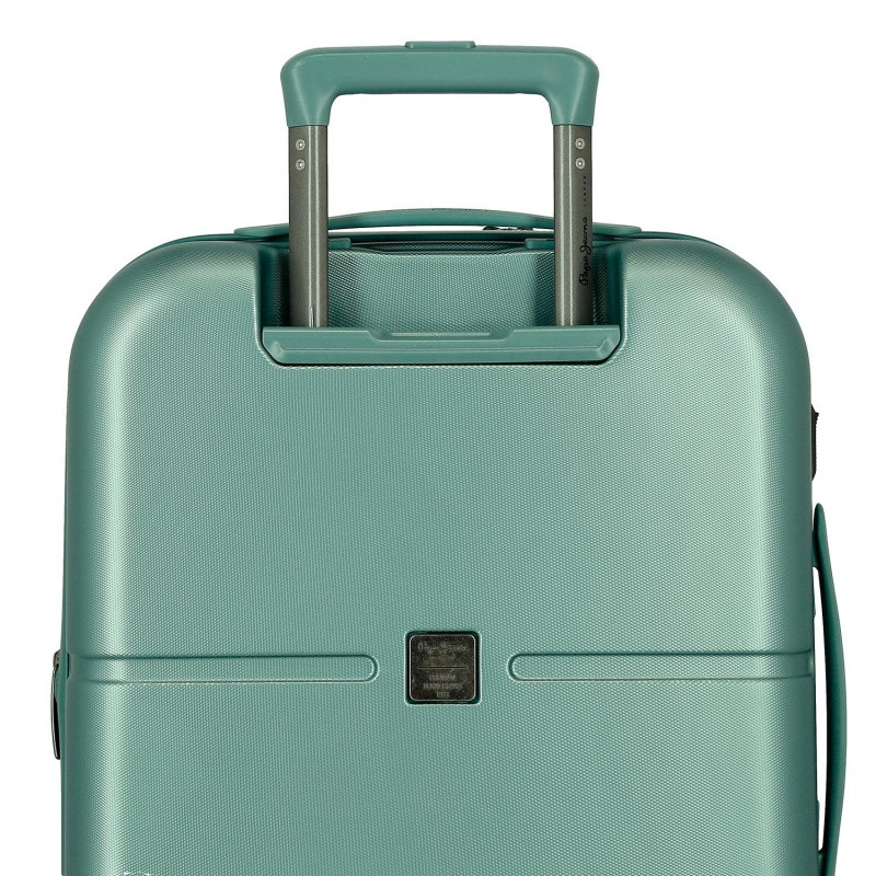 PEPE JEANS Highlight Verde, ABS Cestovný kufor, 55x40x20cm, 37L, 768862B (small exp.) 9