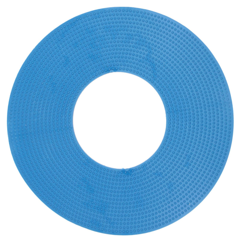 Flat Ring značka na podlahu modrá