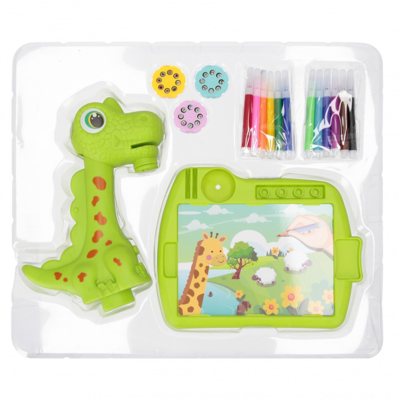 Dino kresliaci projektor s príslušenstvom 6