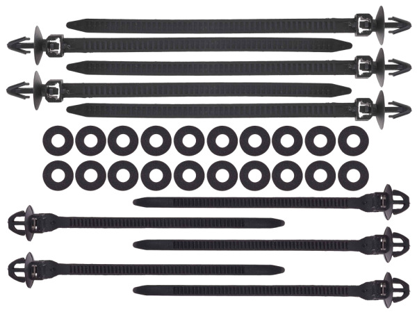 Sada čaluníckych kolíkov do auta, 655-dielna, GEKO 10