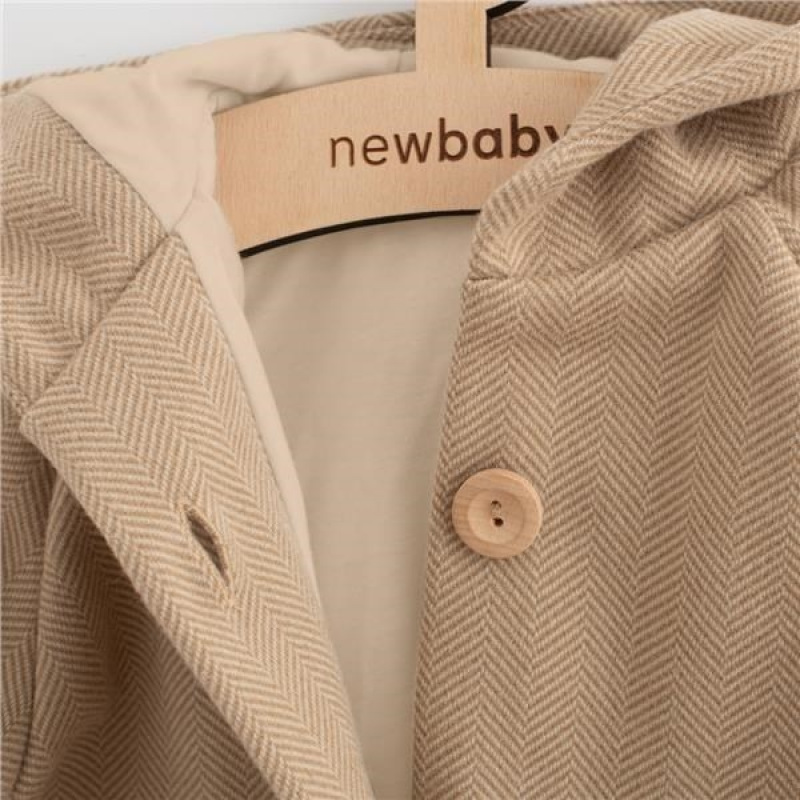 Jesenný detský kabátik s kapucňou New Baby UNI 92 (18-24m) 1