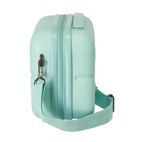 JOUMMA BAGS ABS kozmetický kufrík PEPE JEANS HIGHLIGHT Turquesa, 21x29x15cm, 9L, 7683925
