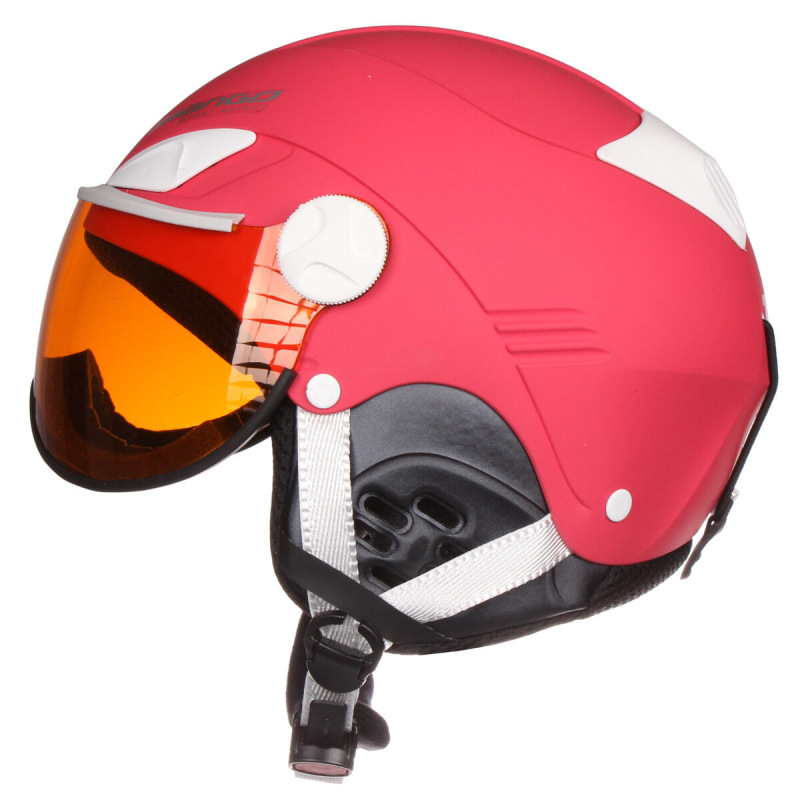 Rocky PRO detská lyžiarska prilba ružová matná 1