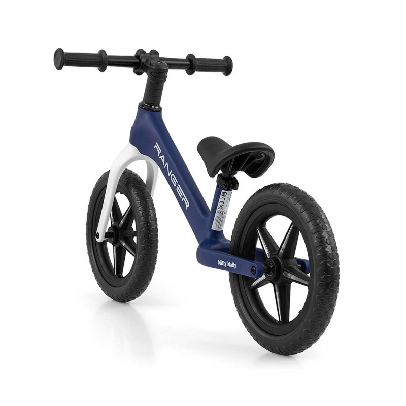Detský balančný bicykel Milly Mally Ranger Flash Navy 2