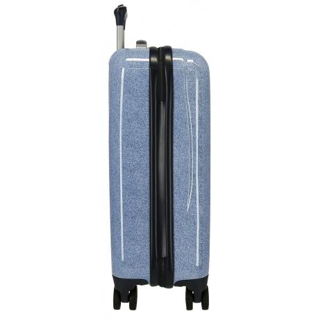 JOUMMA BAGS detský ABS cestovný kufor MINNIE MOUSE Blue, 55x38x20cm, 34L, 4531721