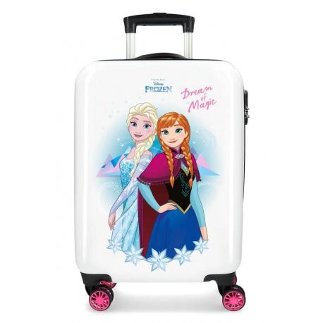 JOUMMA BAGS Luxusný detský ABS cestovný kufor DISNEY FROZEN Magic, 55x38x20cm, 34L,4721461