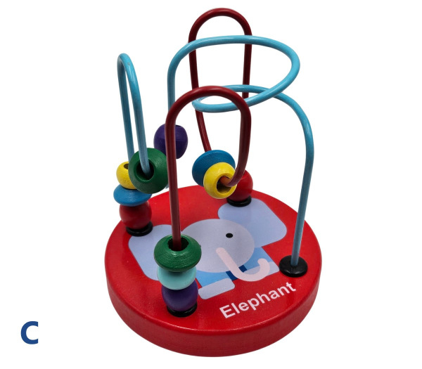 Drevený labyrint so zvieratkom 3