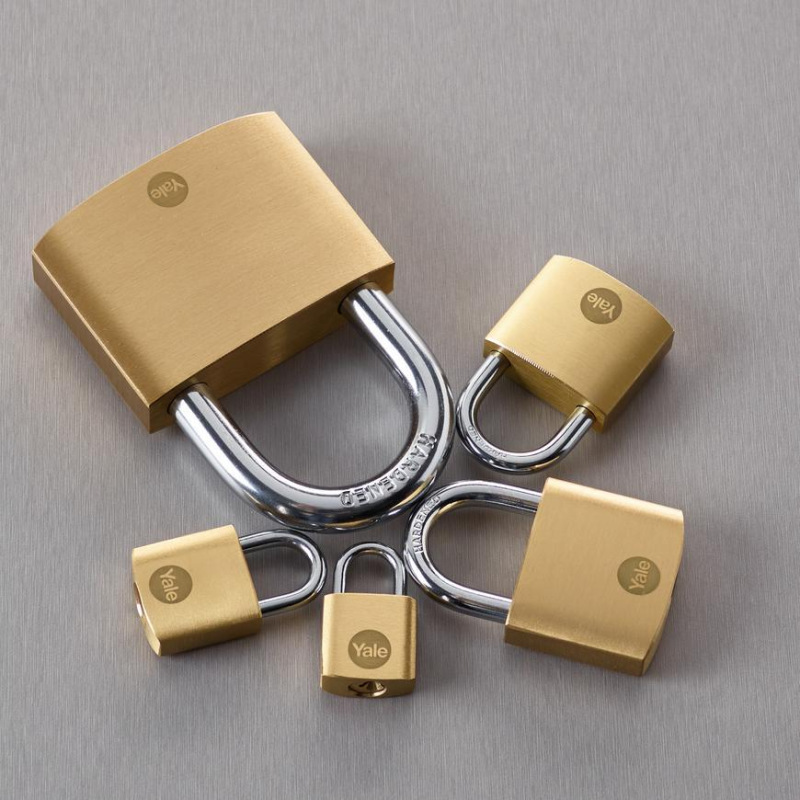 Zámok Yale Y110B/40/140/1, Standard Security, visiaci, s dlhým tŕňom, 40 mm, 3 kľúče 2