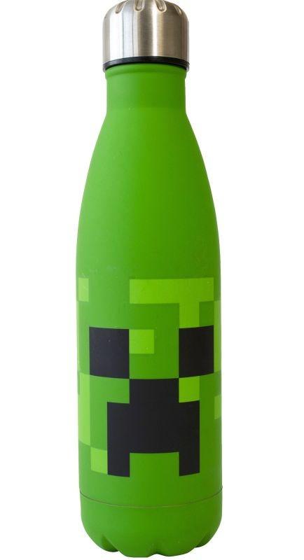 EUROSWAN Nerezová fľaša na pitie Minecraft Creeper 500 ml