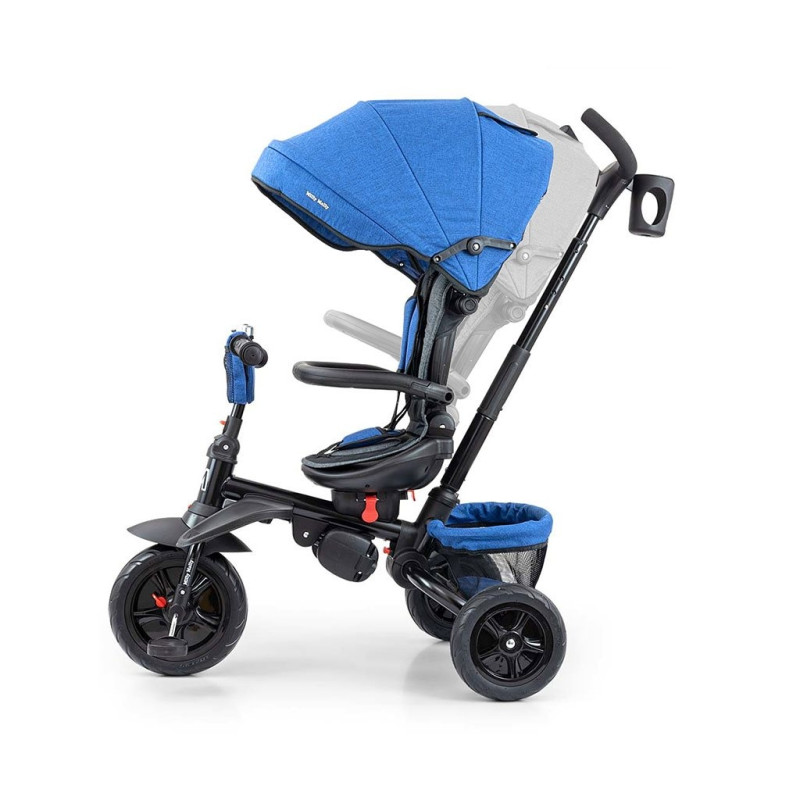 Detská trojkolka 6v1 Milly Mally Stanley navy-black 2