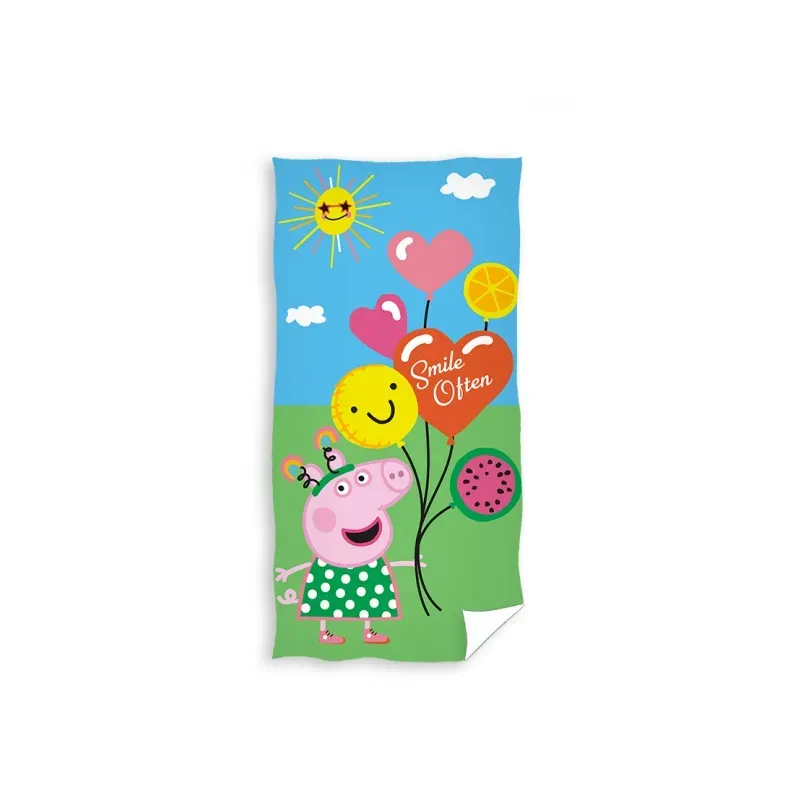 CARBOTEX Bavlnená osuška 70/140cm PEPPA PIG, PP213016