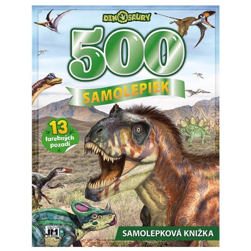 JiriModels 500 samolepiek Dinosaury