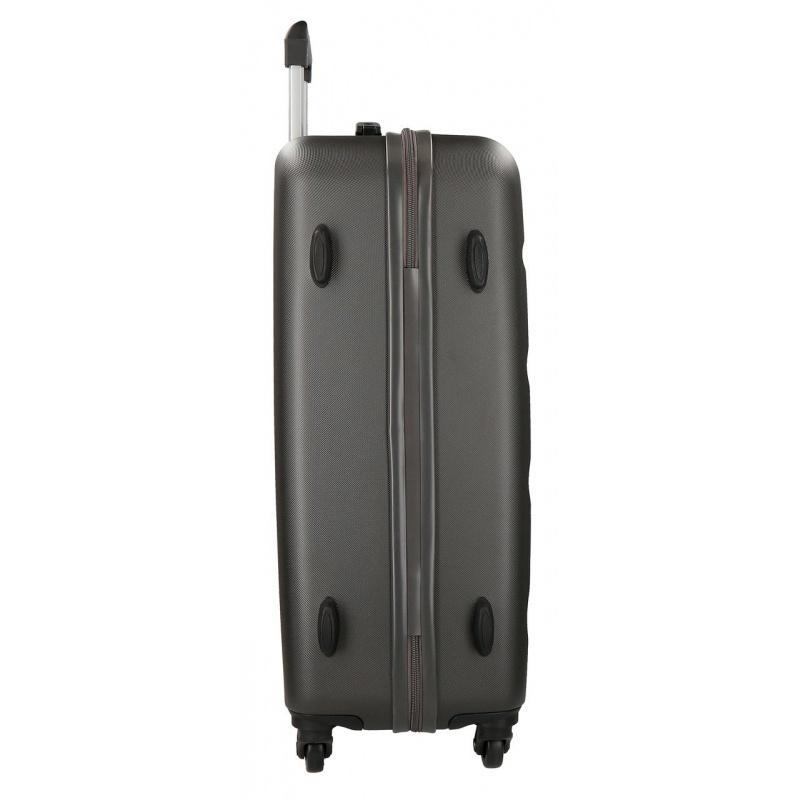 JOUMMA BAGS ABS Cestovný kufor ROLL ROAD FLEX Antracita, 75x52x28cm, 91L, 5849361 (large)