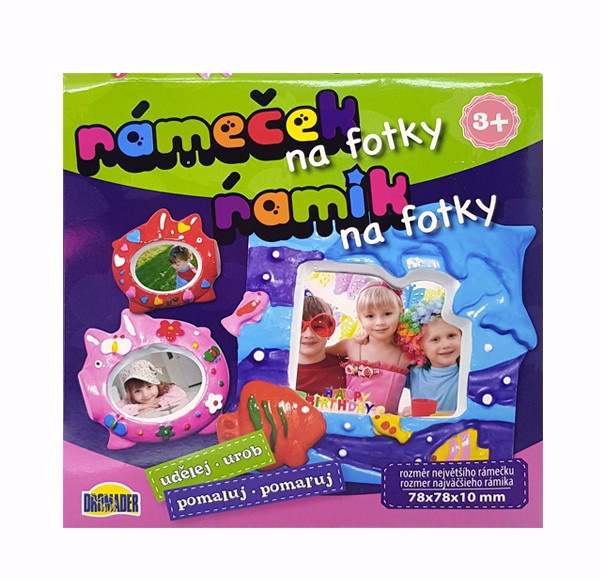 Rámik na fotografie - urob a pomaľuj 2