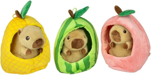 Plyšová Kapybara v ovocí 6