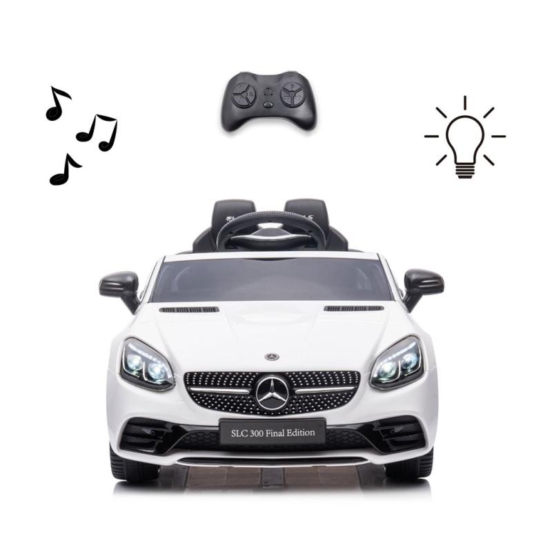 Elektrické autíčko Milly Mally Mercedes-Benz SLC White