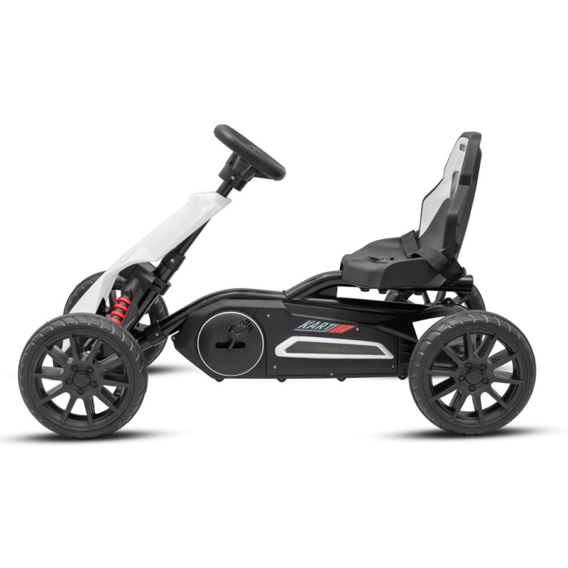 Detská šliapacia motokára Go-kart Baby Mix Speedster biela 1