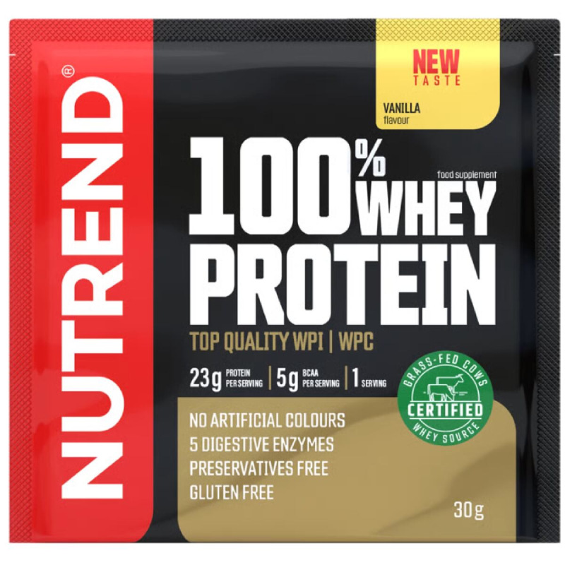 100% Whey Protein 30 g 8