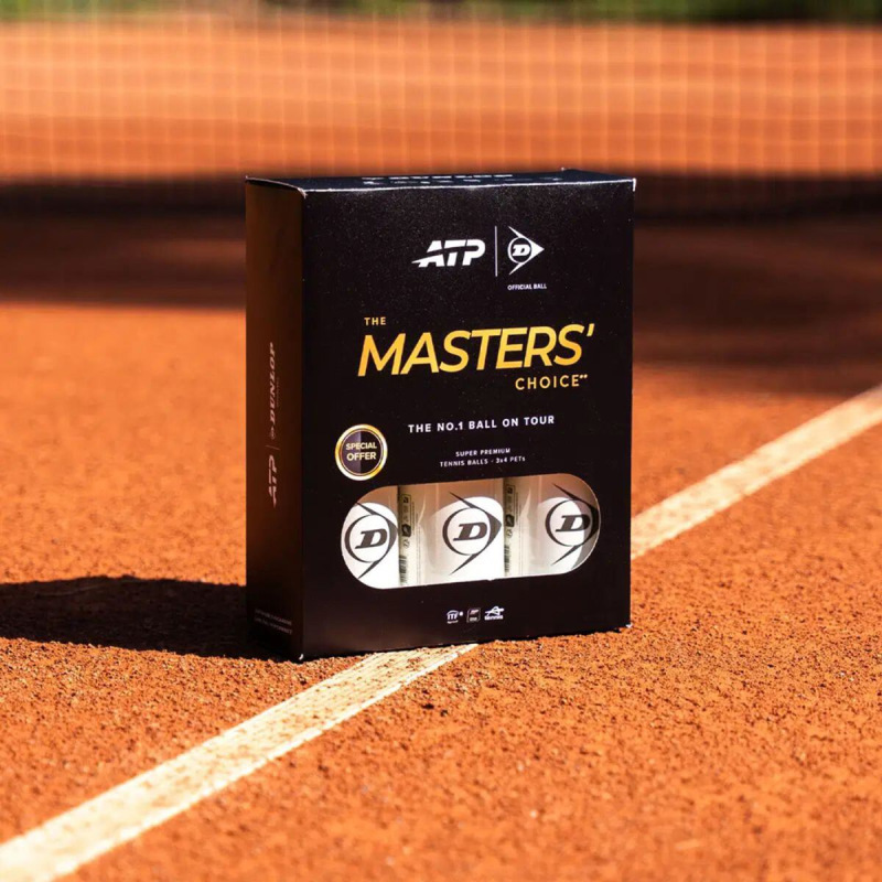 ATP Masters 3x4 Ball Pack tenisové loptičky 4
