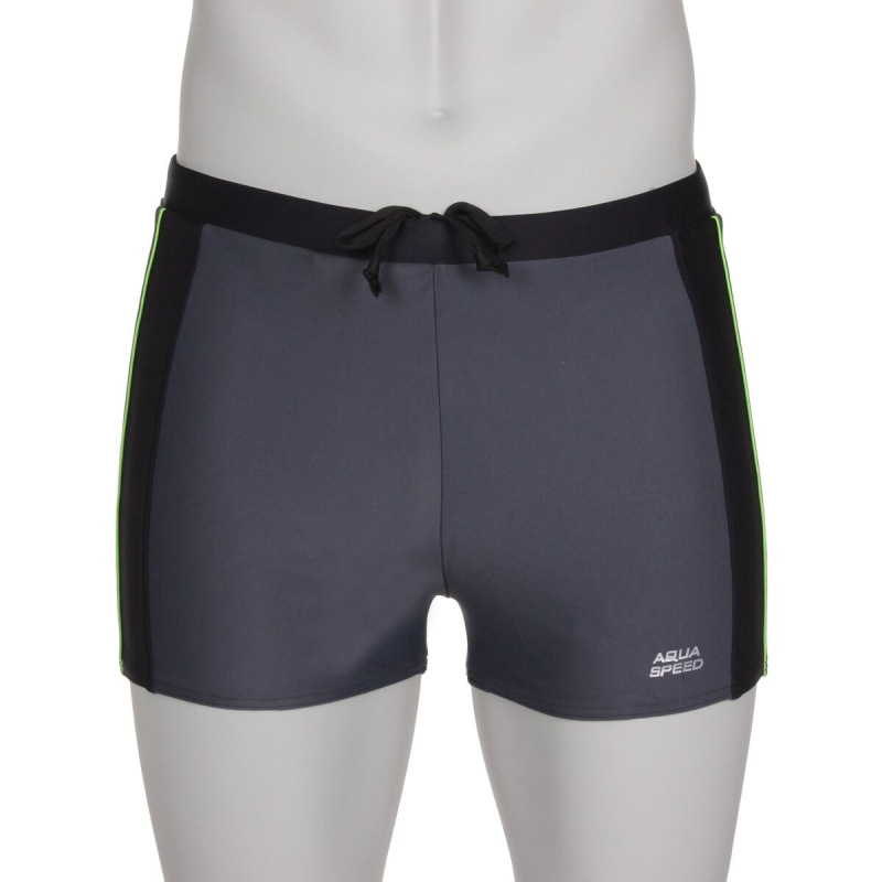 Jason pánske plavky sivá-zelená 4